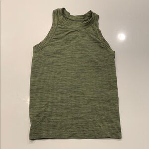 Athleta Renew Tank Top- Heather Green